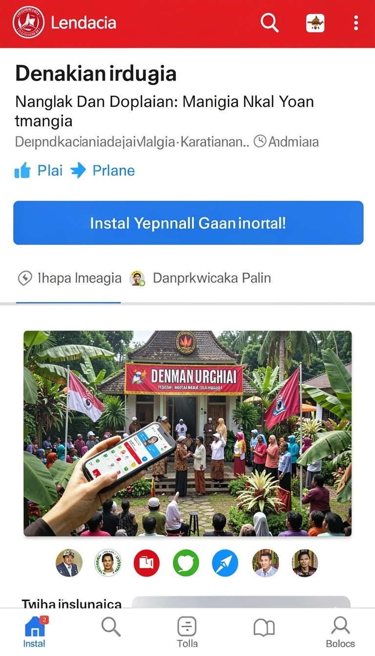 Tampilan utama aplikasi Review Aplikasi pc789 yang intuitif dan efisien.