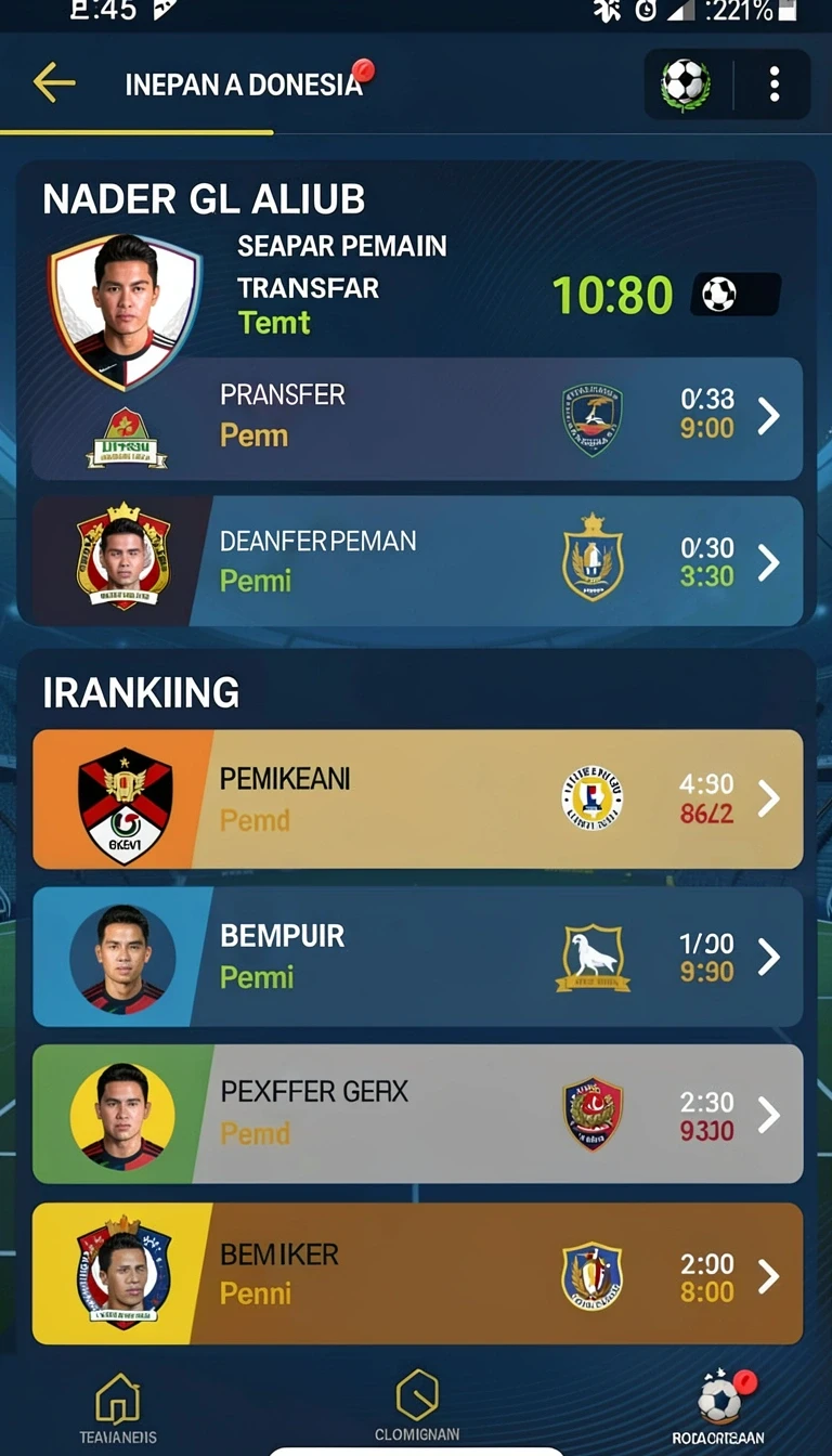 Tampilan utama aplikasi Review Aplikasi sakti77 yang intuitif dan efisien.