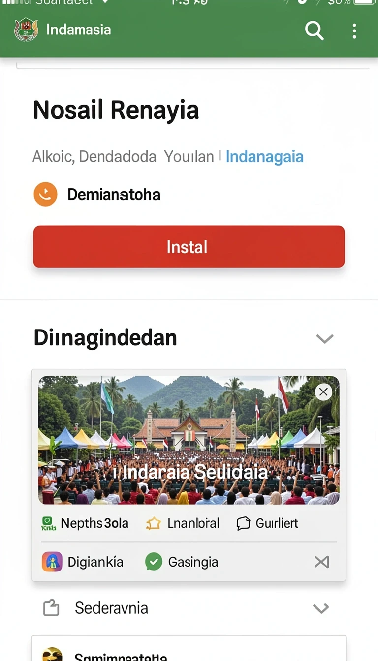 Tampilan utama aplikasi Review Aplikasi bigcor78 yang intuitif dan efisien.
