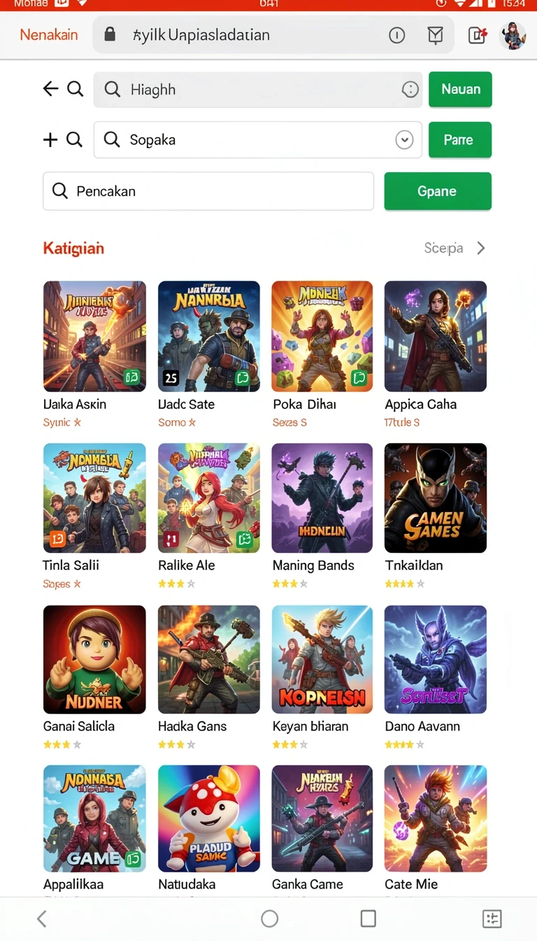 Tampilan utama aplikasi Download Ketua APK untuk Android yang intuitif dan efisien.
